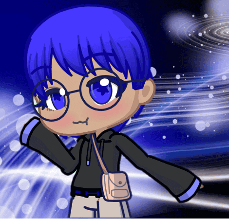 Short Asian-Pacific Islander genius kid in thin glasses and oversized clothing